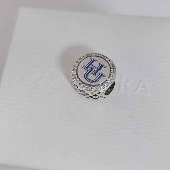 Pandora Hampton University Charm Bead S925 Silver with box - Picture 6 of 10
